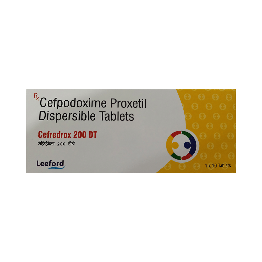 Cefredrox 200 DT Tablet - Image 1
