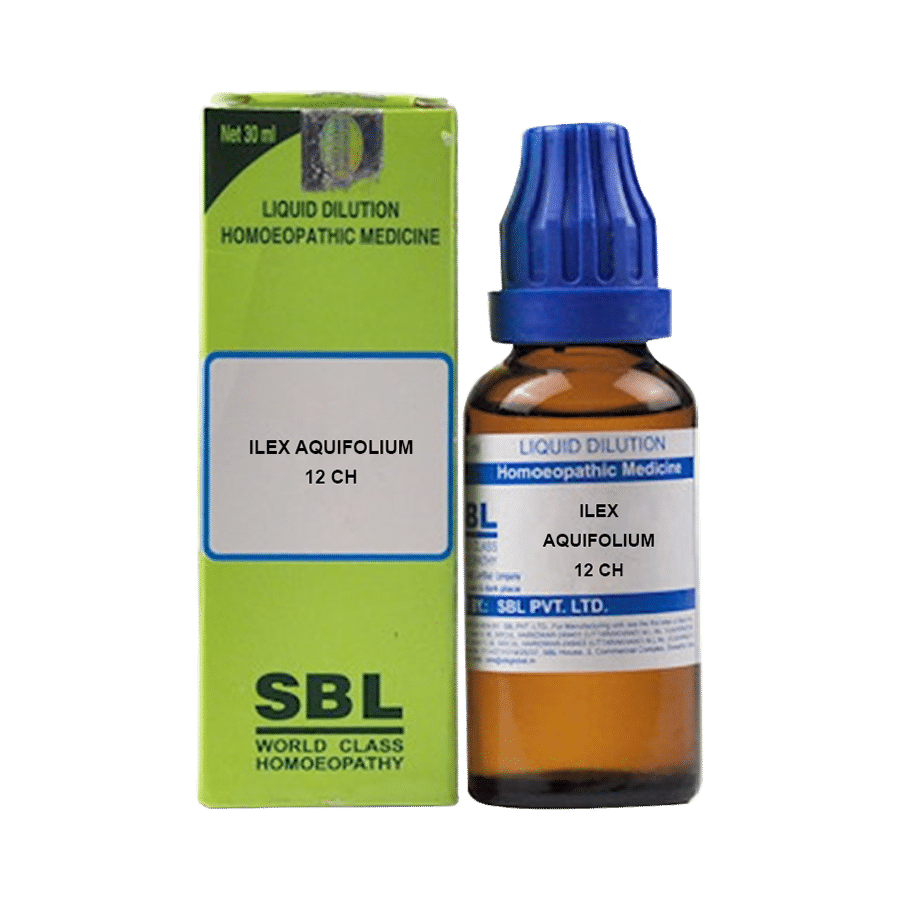 SBL Ilex Aquifolium Dilution 12 CH - Image 1