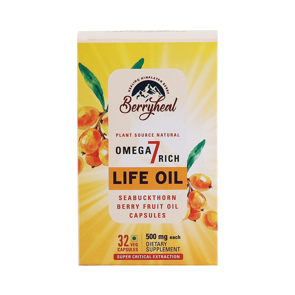 Berryheal Combo Pack of Omega 3,6,7,9 Life Oil Sea Buckthorn Whole Berry Oil Capsule & Omega 7 Rich Life Oil Sea Buckthorn Berry Fruit Oil Capsule (32 Each) - Image 17