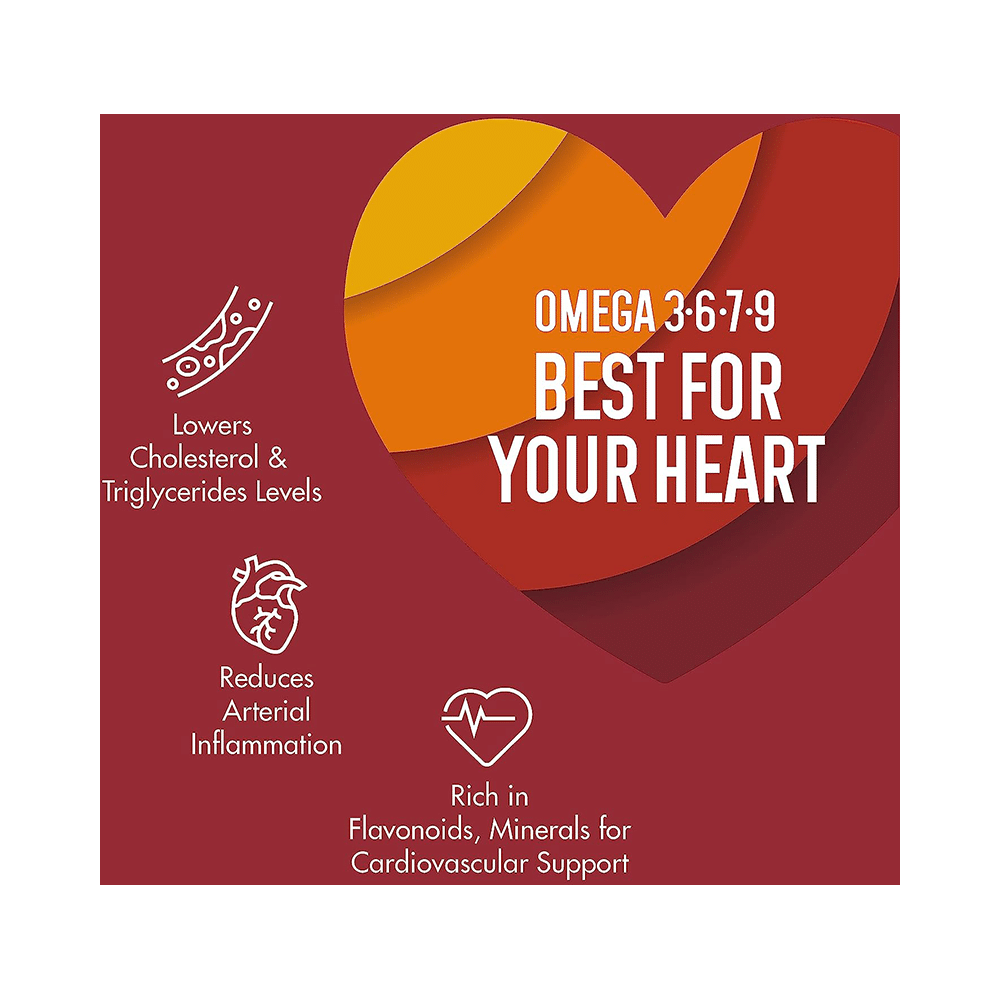 Berryheal Combo Pack of Omega 3,6,7,9 Life Oil Sea Buckthorn Whole Berry Oil Capsule & Omega 7 Rich Life Oil Sea Buckthorn Berry Fruit Oil Capsule (32 Each) - Image 8