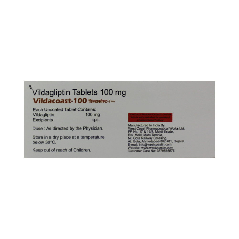 Vildacoast 100 Tablet - Image 2