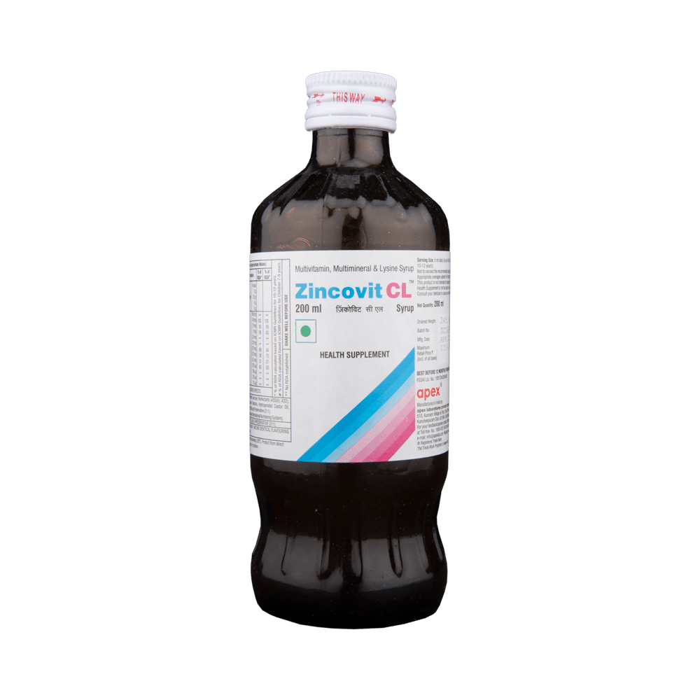 Zincovit CL Syrup - Image 4