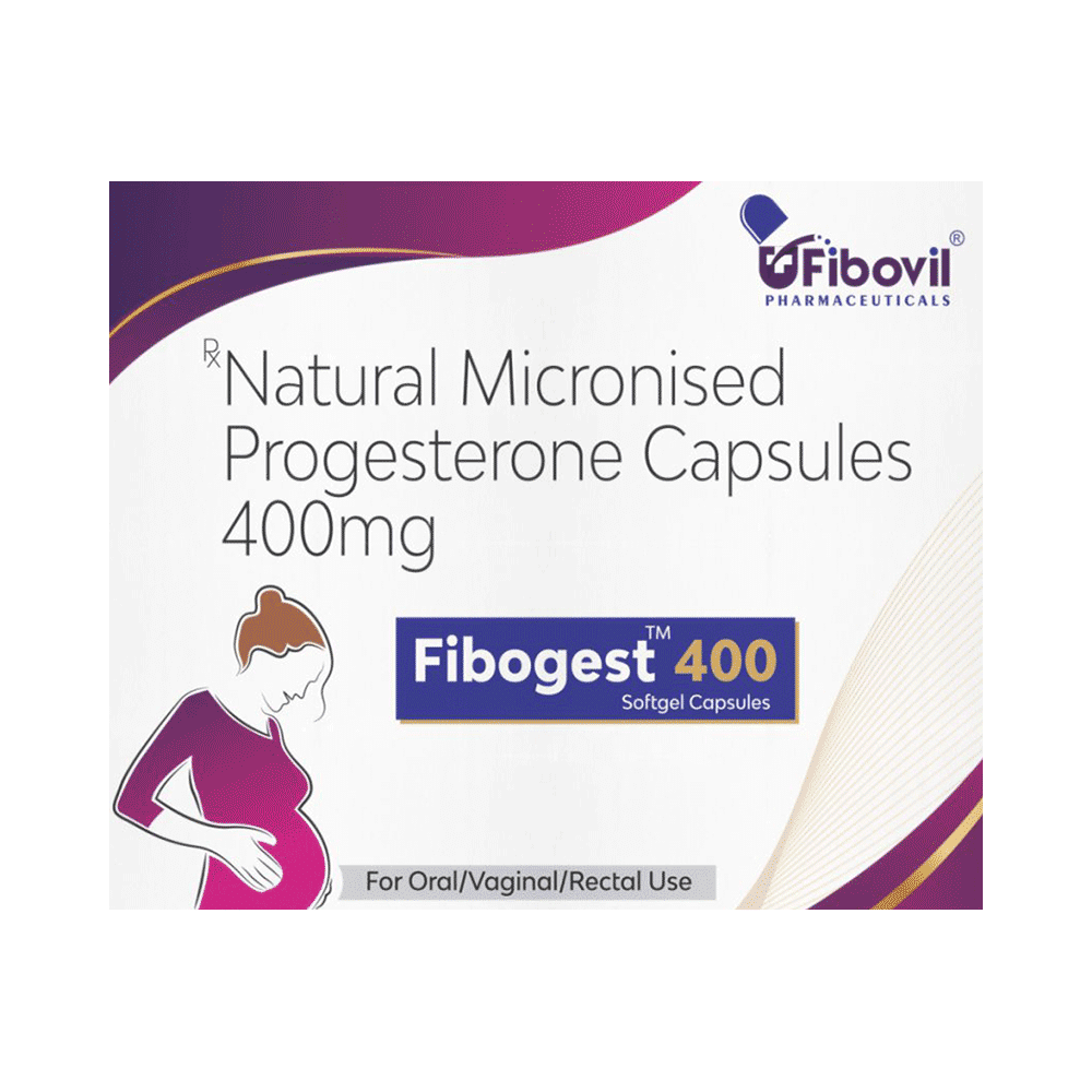 Fibogest 400mg Soft Gelatin Capsule - Image 1