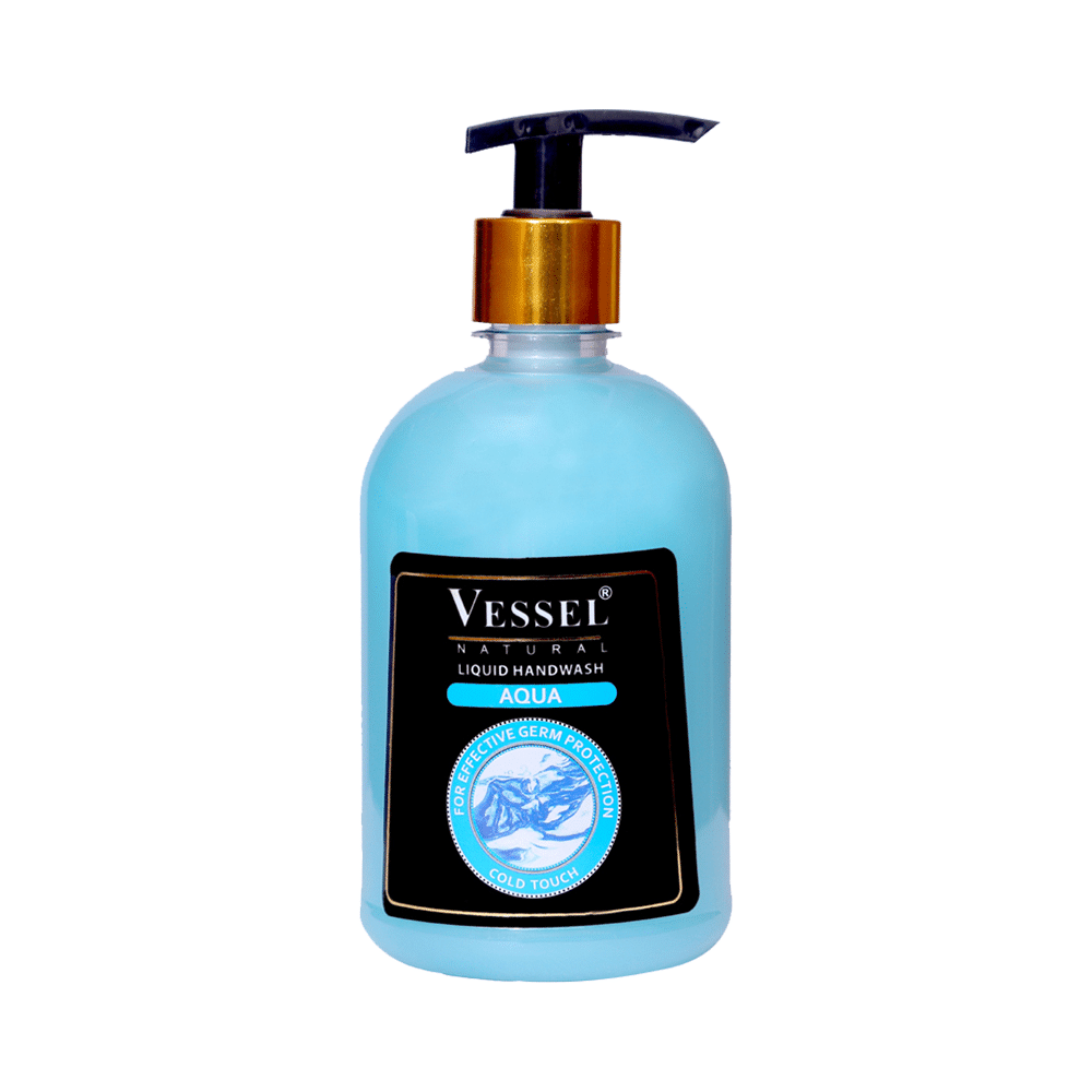Vessel Combo Pack of Natural Liquid Handwash Neem & Aqua (500ml Each) - Image 2
