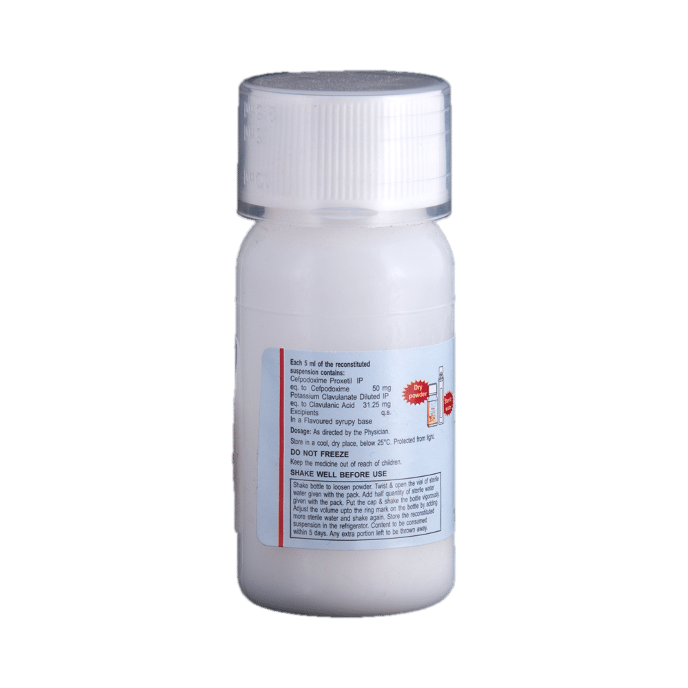 Oxipod-CV 50mg/5ml/31.25mg/5ml Dry Syrup - Image 4