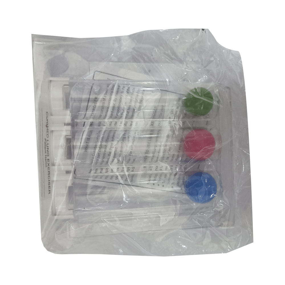 Curomed+ Spirometer 3 Ball Lung Excerciser - Image 4