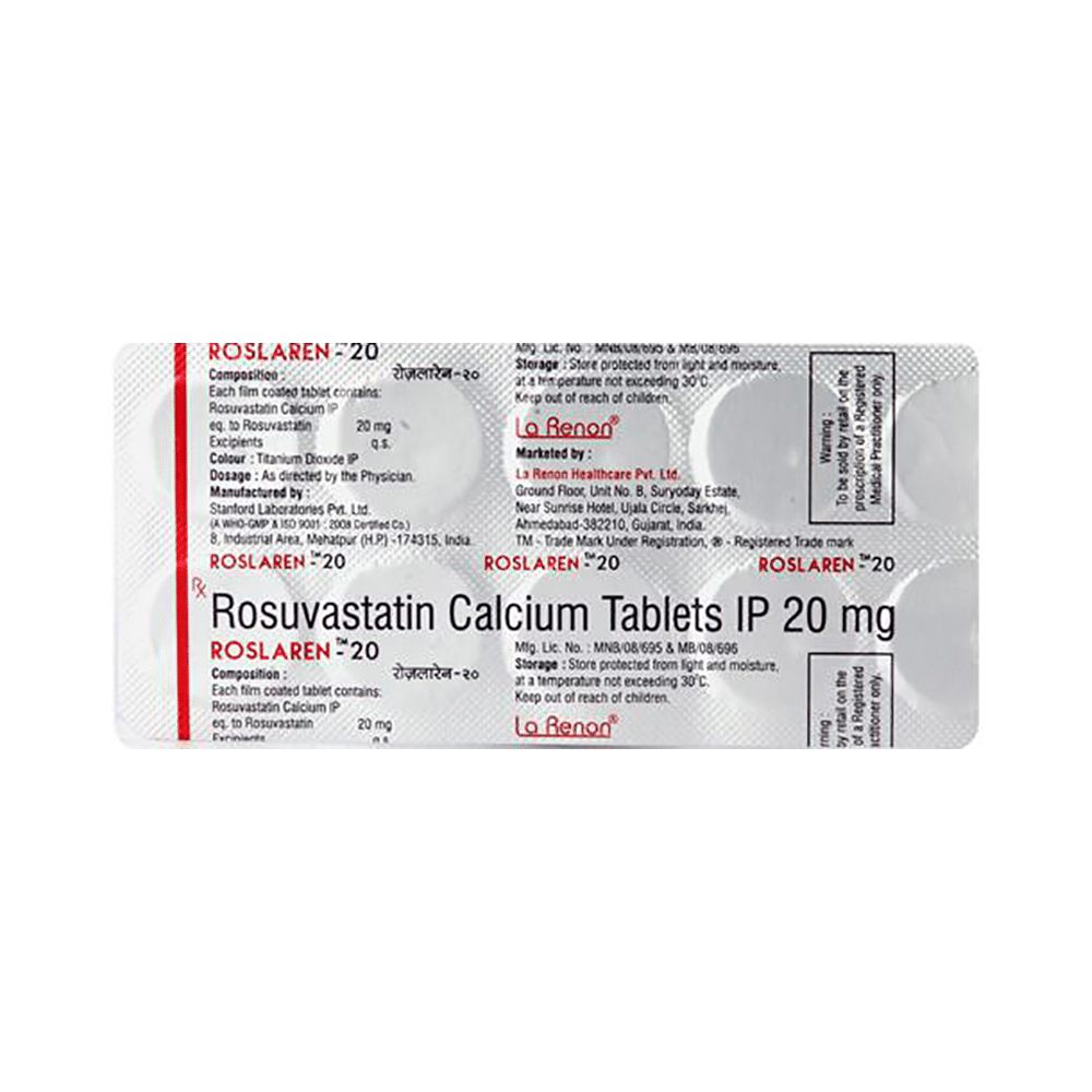 Roslaren 20 Tablet - Image 4