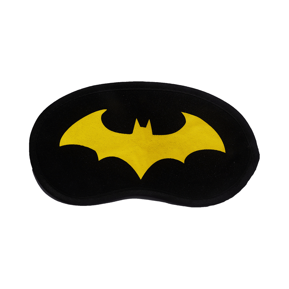 Jenna Sleeping Eye Mask for Insomnia, Puffy Eyes and Dark Circles Bat Yellow - Image 1