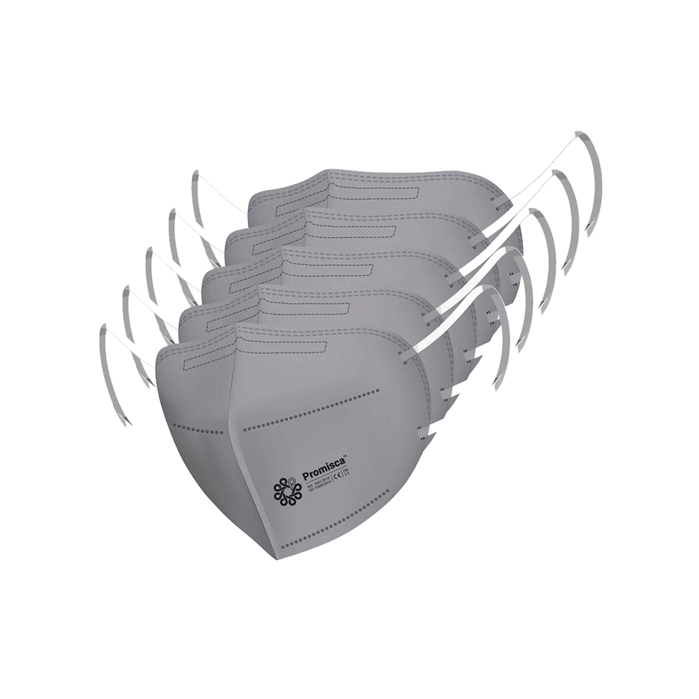 Promisca PR 95 N95 Protective Face Mask Small Grey - Image 2