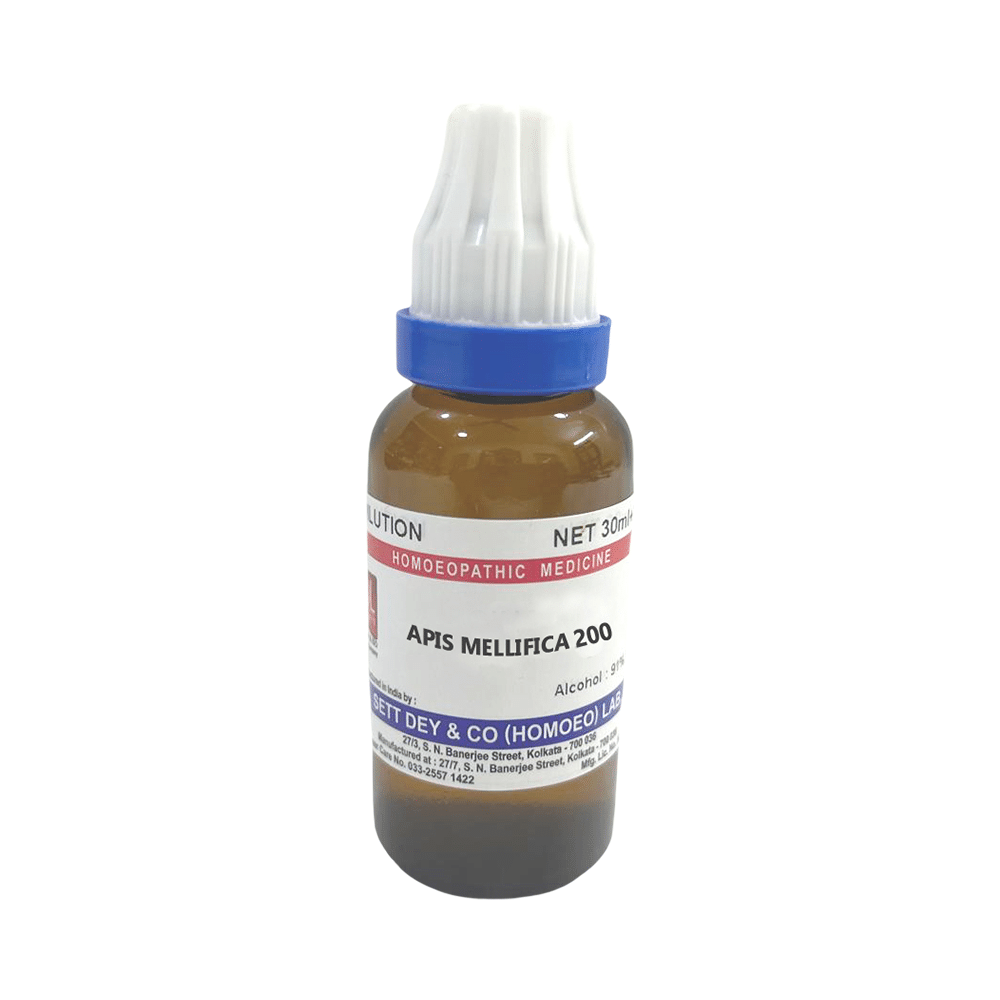 Sett Dey Apis Mellifica Dilution 200 - Image 1