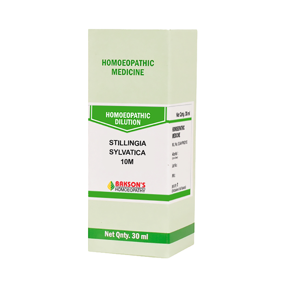 Bakson's Homeopathy Stillingia Silvatica Dilution 10M