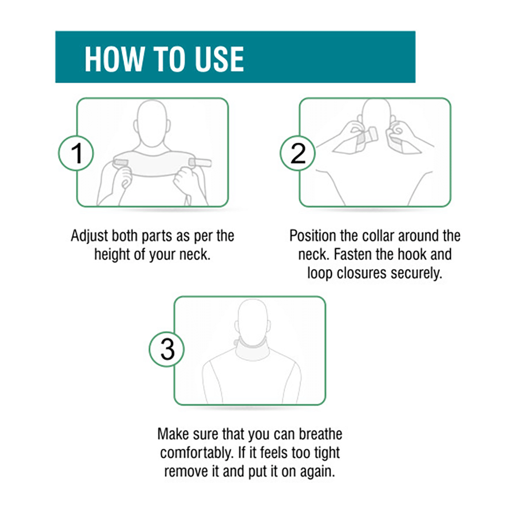 Med-E-Move Cervical Collar Soft Support Medium - Image 3