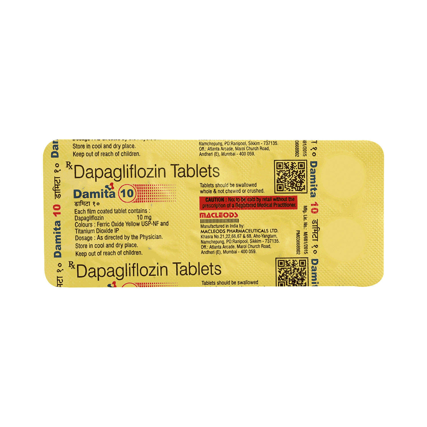 Damita 10mg Tablet - Image 6