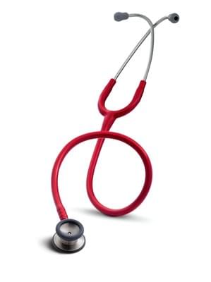 3M Littmann Classic II Pediatric Stethoscope, Red Tube, 28 inch, 2113R - Image 1