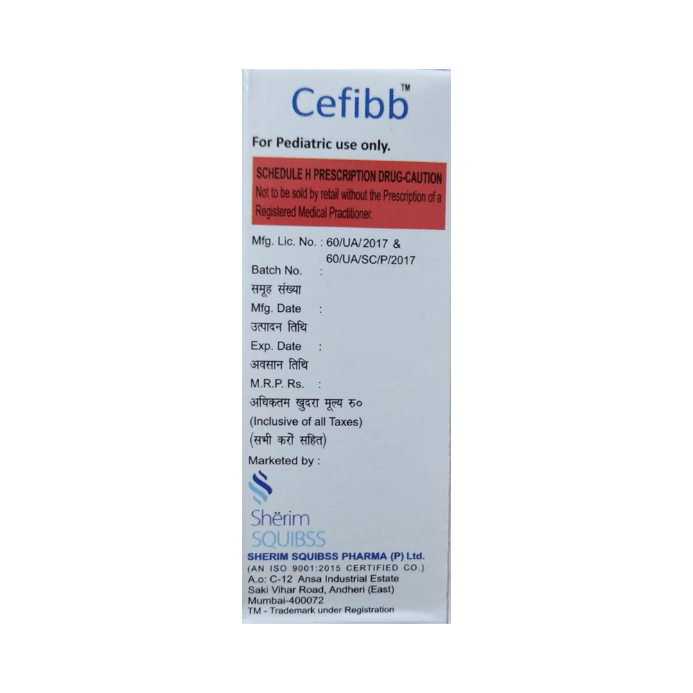 Cefibb Dry Syrup - Image 2