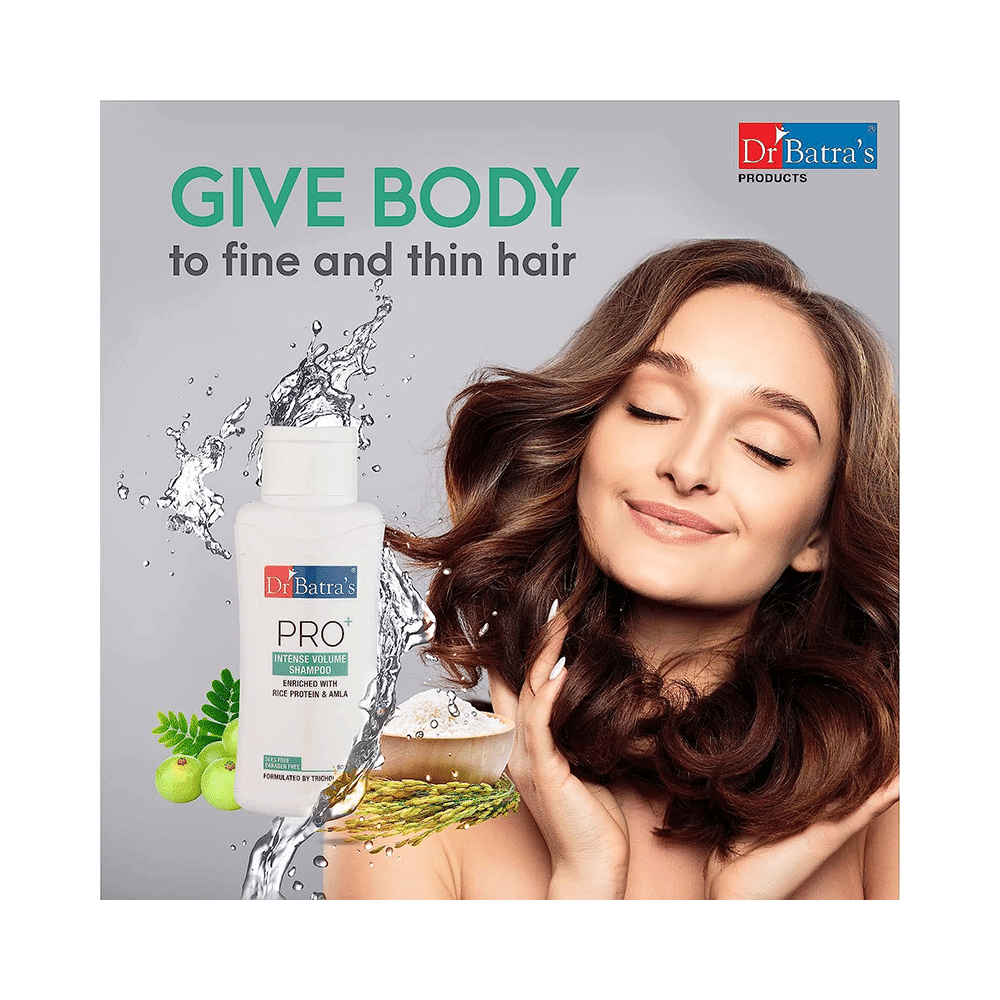 Dr Batra's Combo Pack of Hair Vitalizing Serum 125ml, Pro+ Intense Volume Shampoo 500ml and Hair Fall Control Shampoo 500ml - Image 11