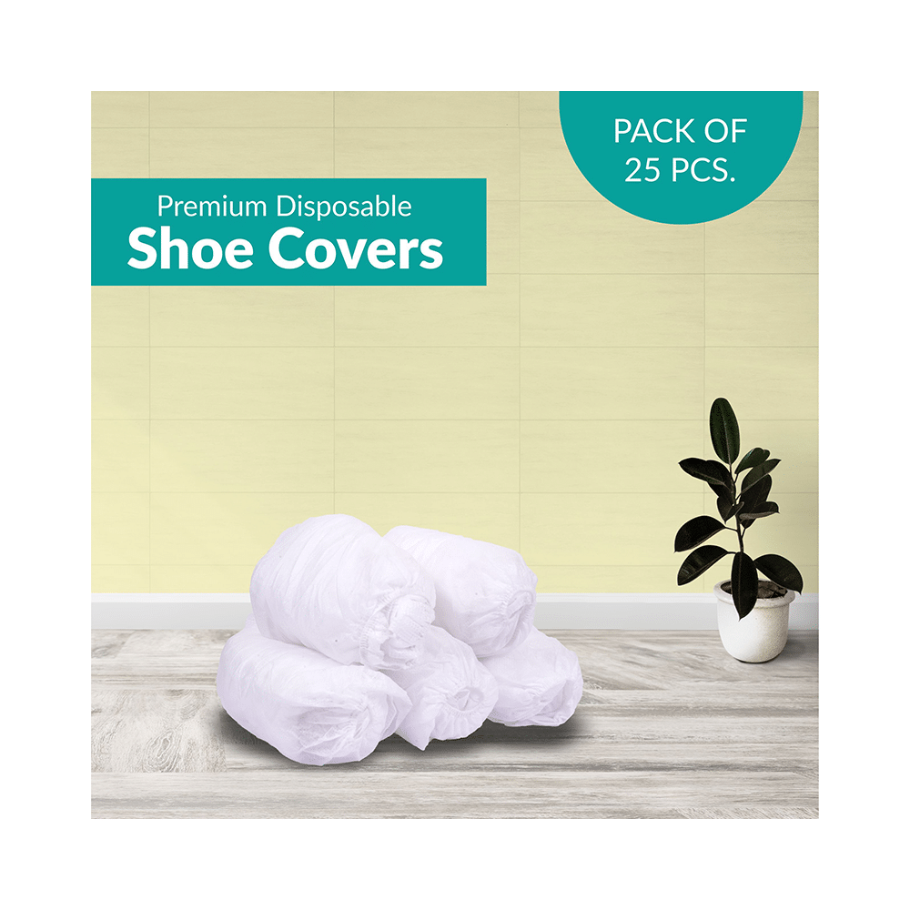 NMPL Hygiene Care Premium Disposable Shoe Cover White - Image 3