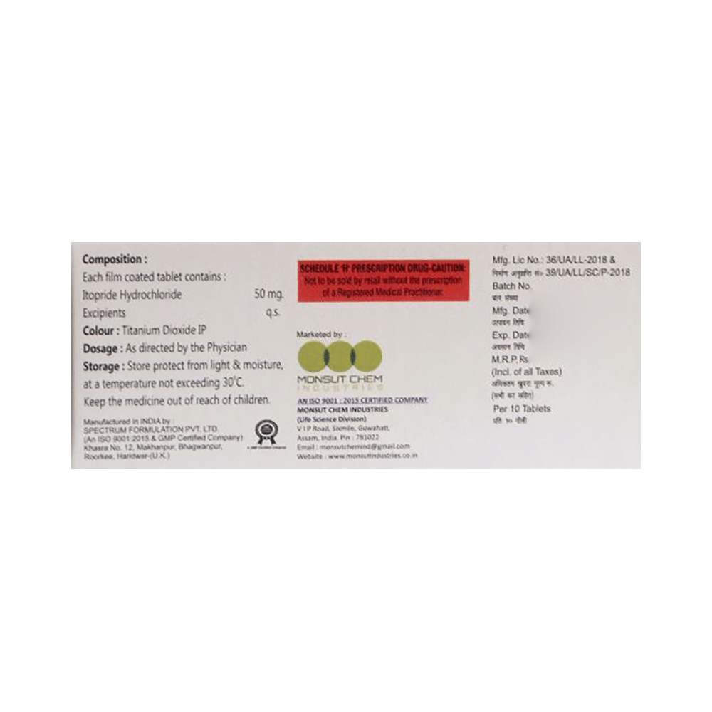 Mtone 50mg Tablet - Image 2