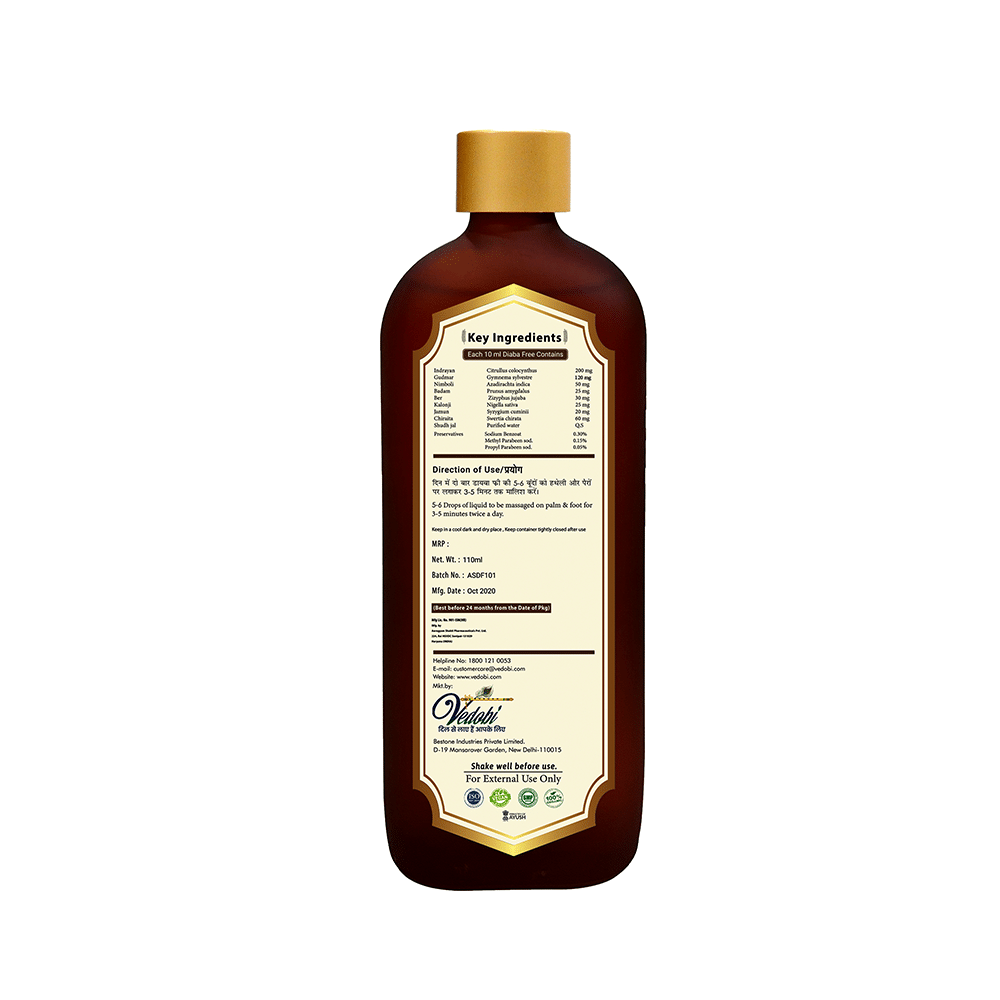 Aarogyam Shakti Combo Pack of Diaba Free Lotion (110ml+30ml) - Image 2