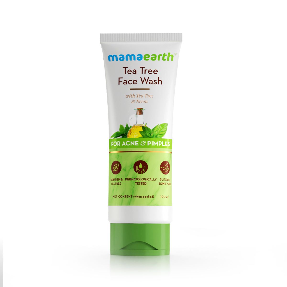 Mamaearth Tea Tree Facewash for acne and pimples - Image 2