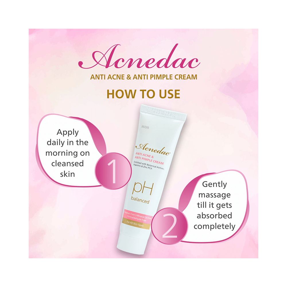 Acnedac Anti Acne & Anti Pimple Cream (25gm Each) - Image 8