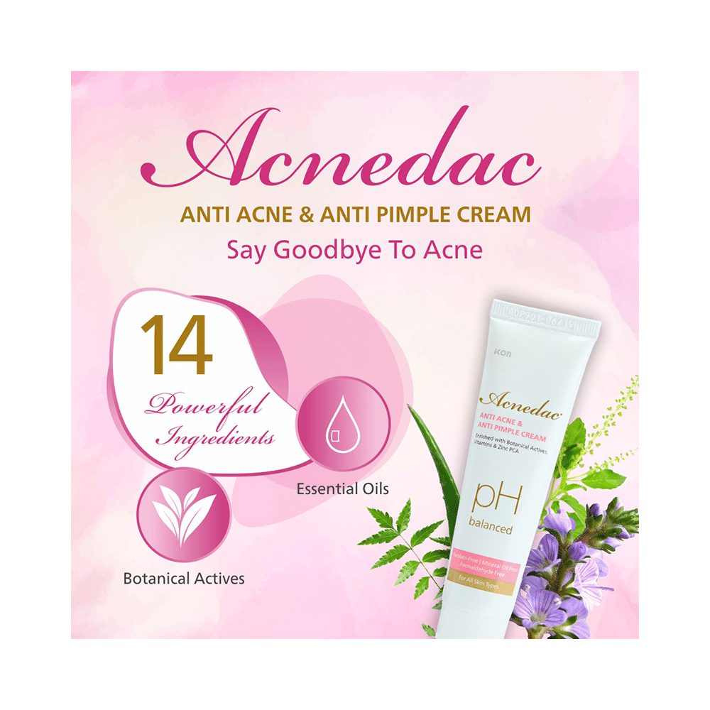 Acnedac Anti Acne & Anti Pimple Cream (25gm Each) - Image 4