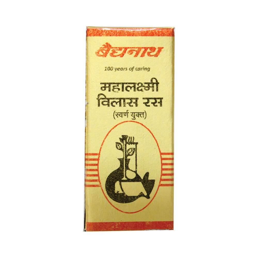Baidyanath (Nagpur) Mahalakshmi Vilas Ras Tablet - Image 1