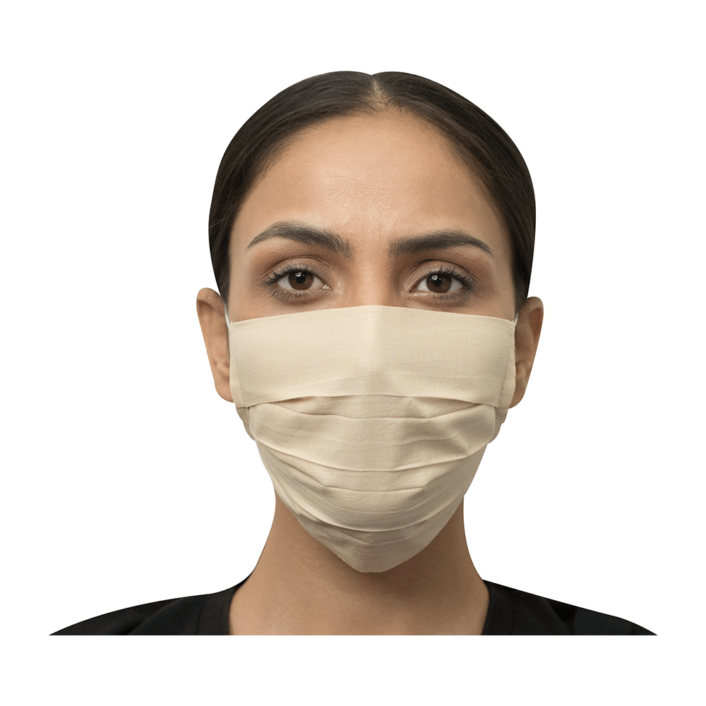 OrchidPlus Universal Beige Pro Face Mask - Image 1