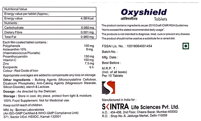 Oxyshield Tablet - Image 2
