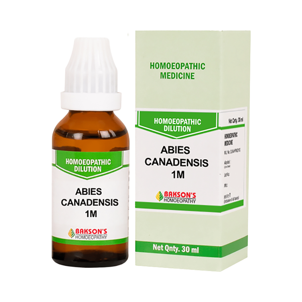 Bakson's Homeopathy Abies Canadensis Dilution 1000 CH