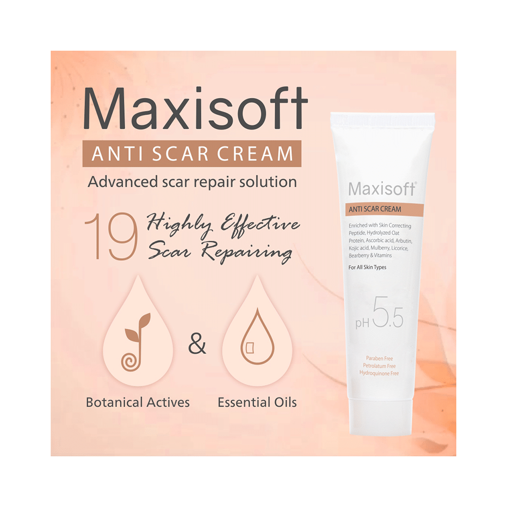 Maxisoft PH 5.5 Anti Scar Cream (25gm Each) - Image 4