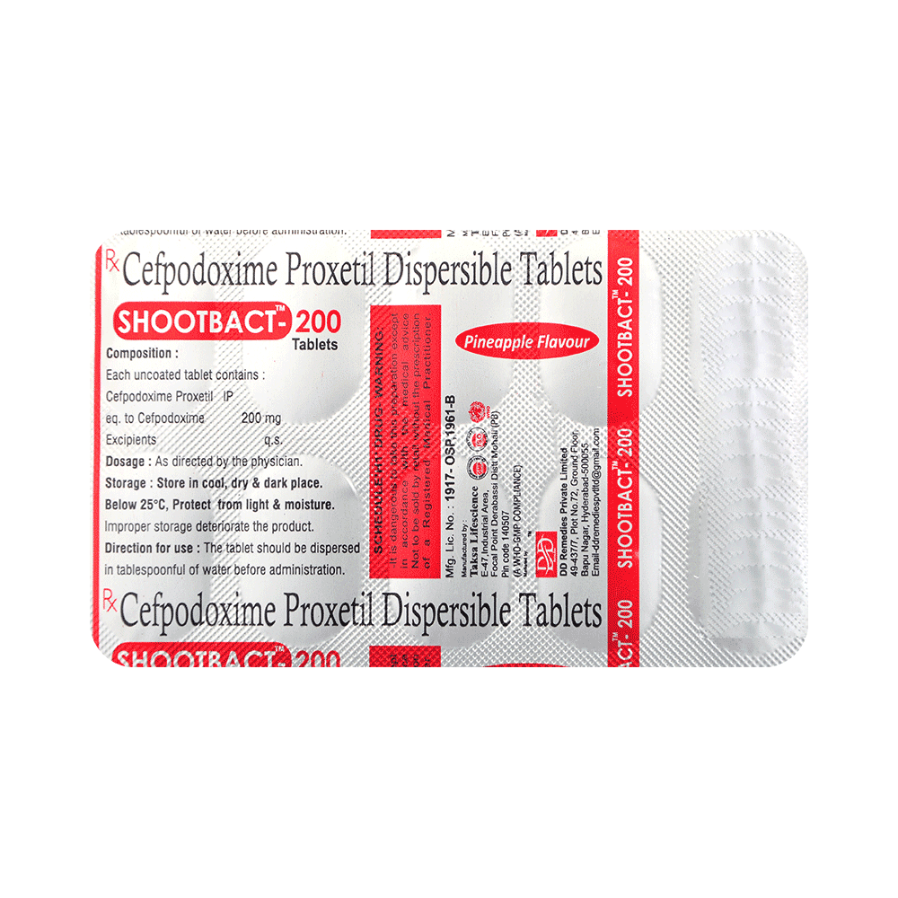 Shootbact 200 Tablet DT Pineapple - Image 4