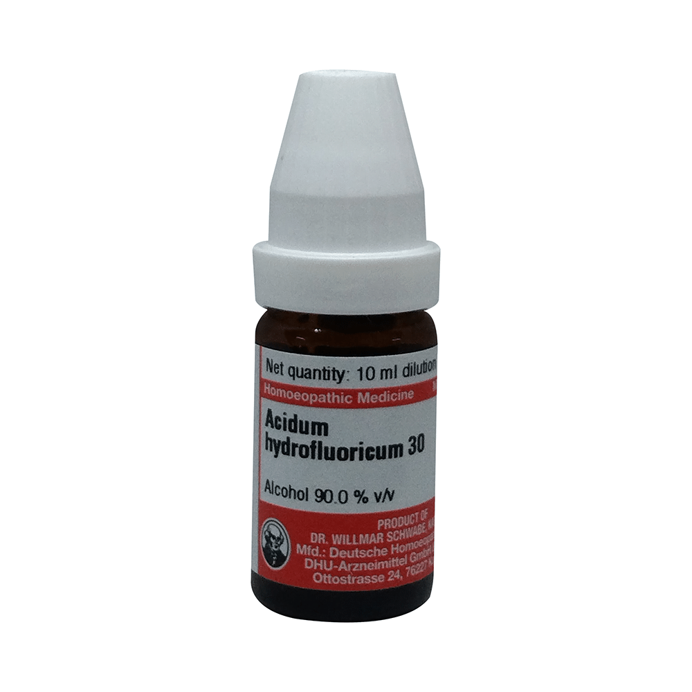 Dr Willmar Schwabe Germany Acidum Hydrofluoricum Dilution 30 - Image 1