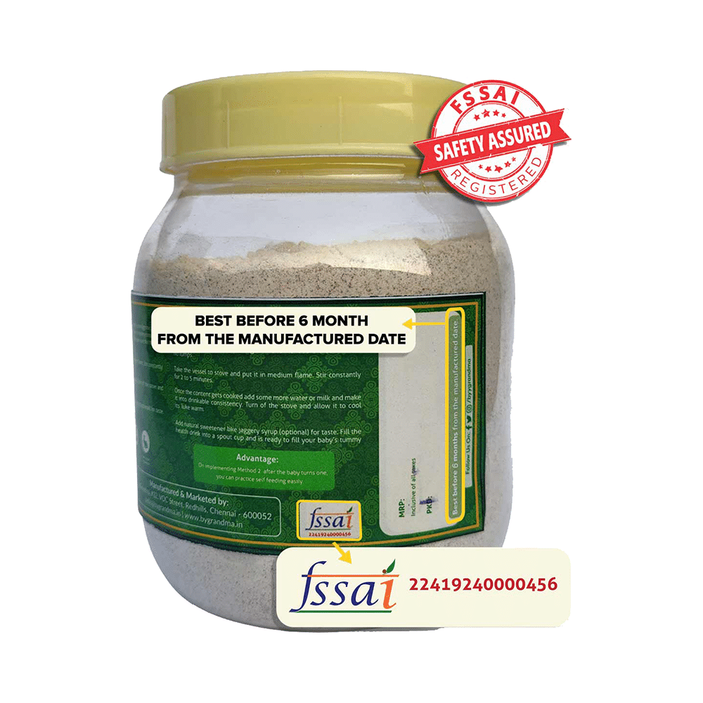 ByGrandma Baby Porridge Mix Above 1+ Years Broken Wheat & Moong Dal - Image 2