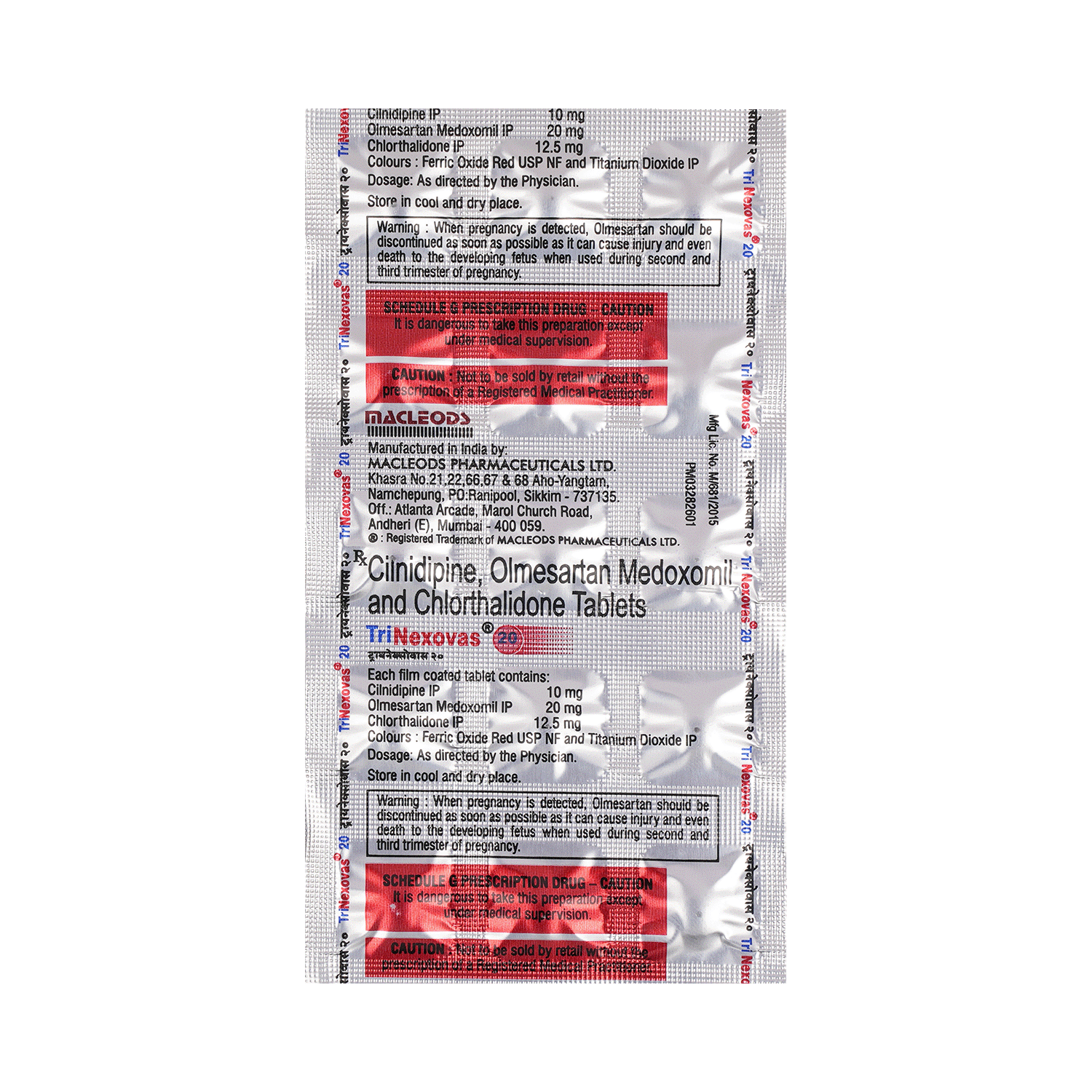 Trinexovas 20 Tablet - Image 5