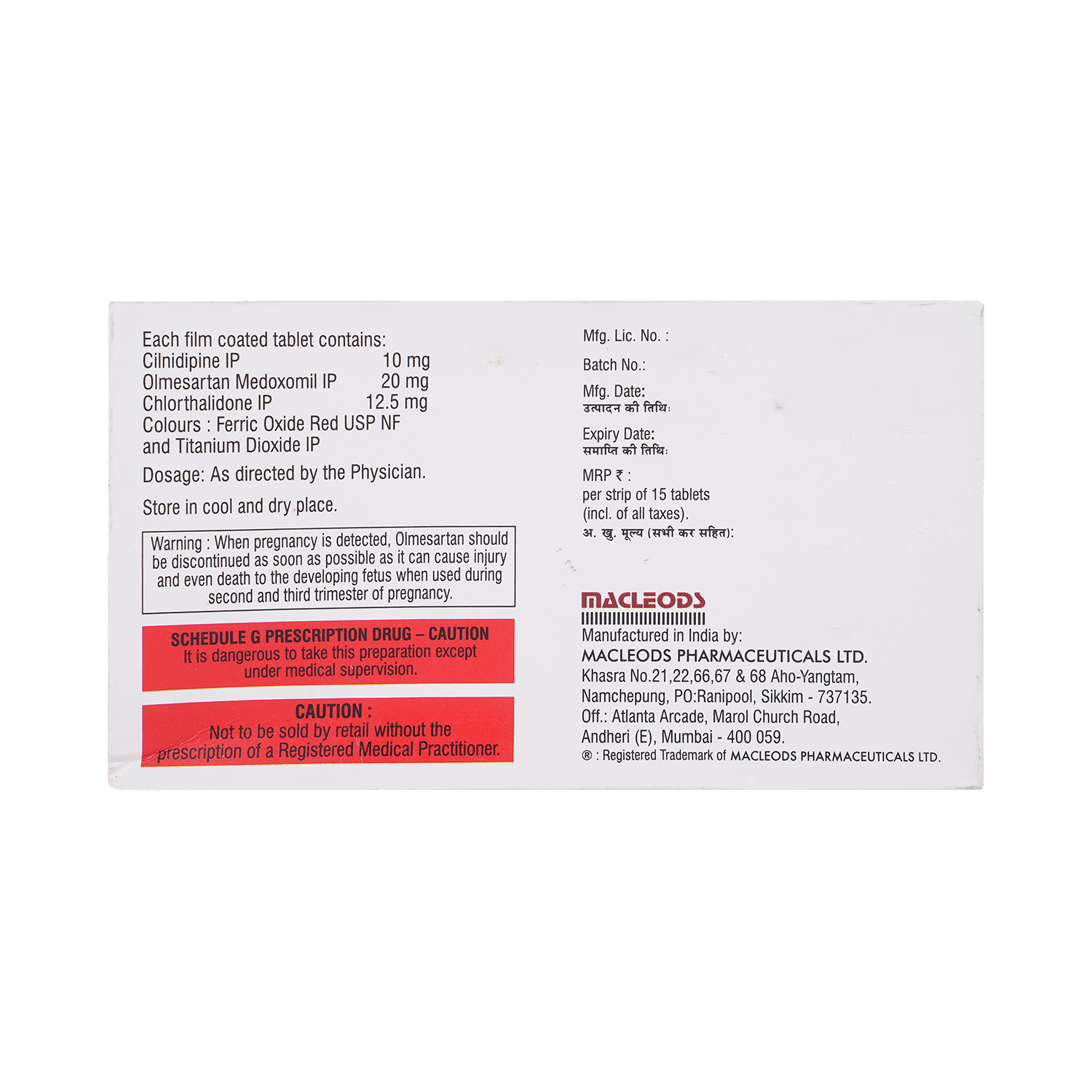 Trinexovas 20 Tablet - Image 3