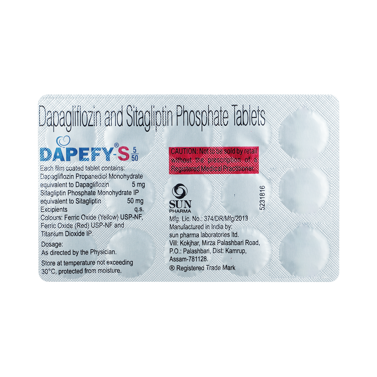 Dapefy-S 5/50 Tablet - Image 5