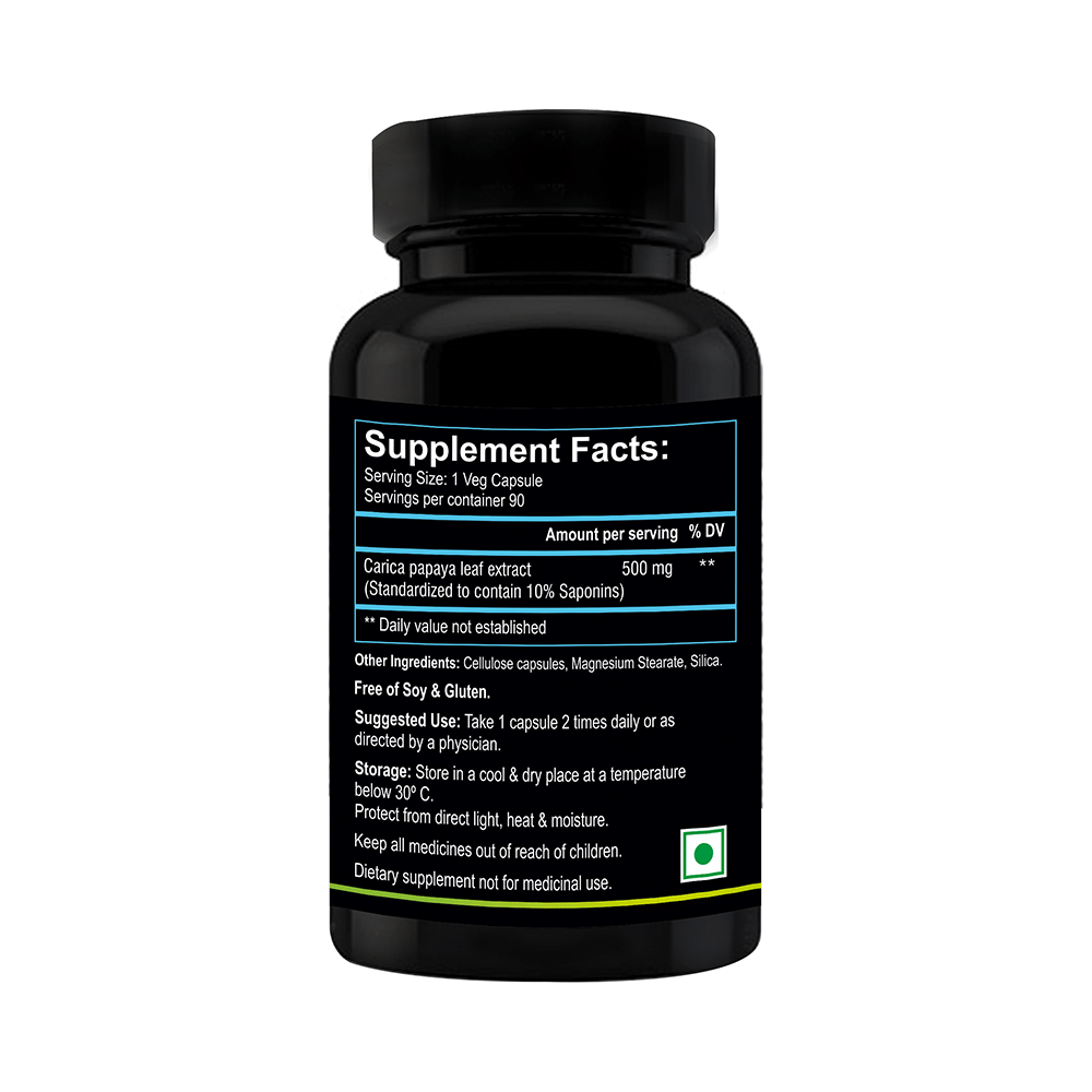 Nutriosys Carica Papaya Veg Capsule - Image 3