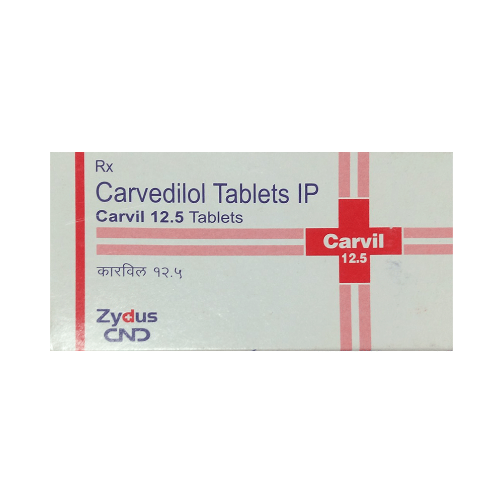 Carvil 12.5 Tablet