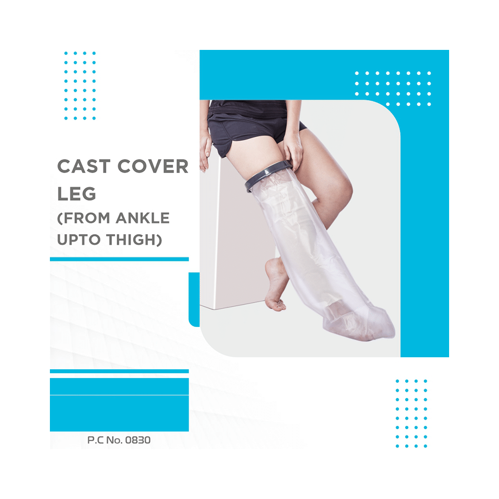 Vissco Core Cast Cover - Leg from Ankle upto Thigh Universal Grey - Image 5