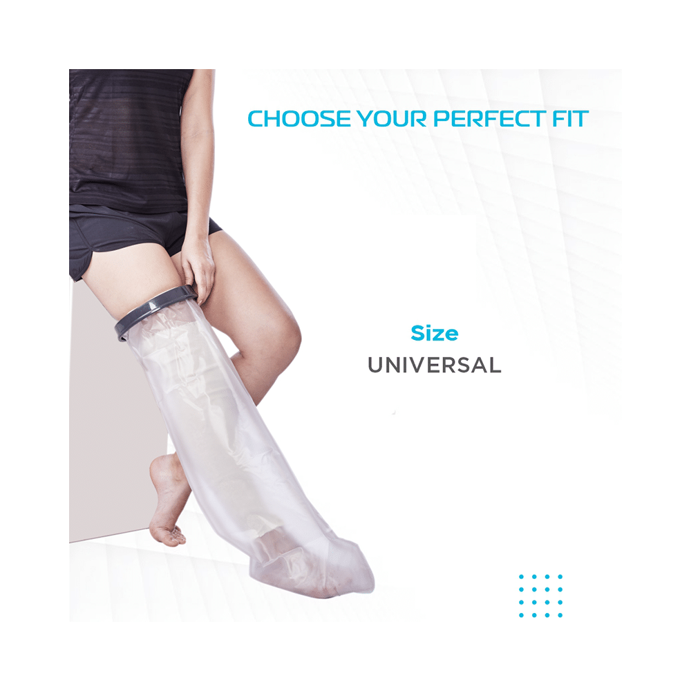 Vissco Core Cast Cover - Leg from Ankle upto Thigh Universal Grey - Image 2