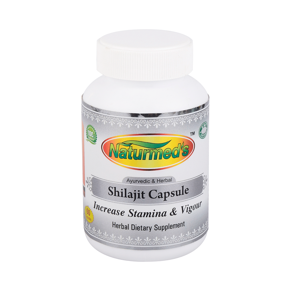 Naturmed's Shilajit 500mg Capsule - Image 1