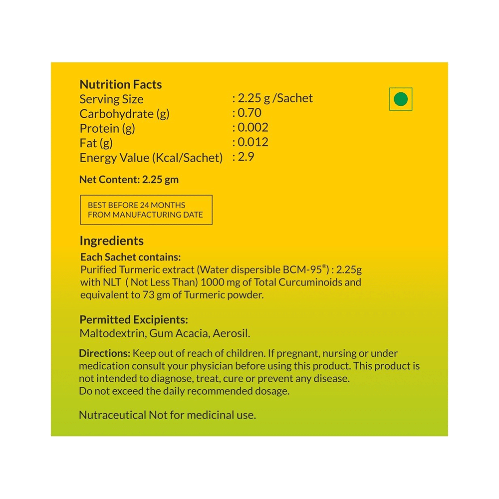 AIWO Turmeric Extract Sachet (2.25gm Each) - Image 3