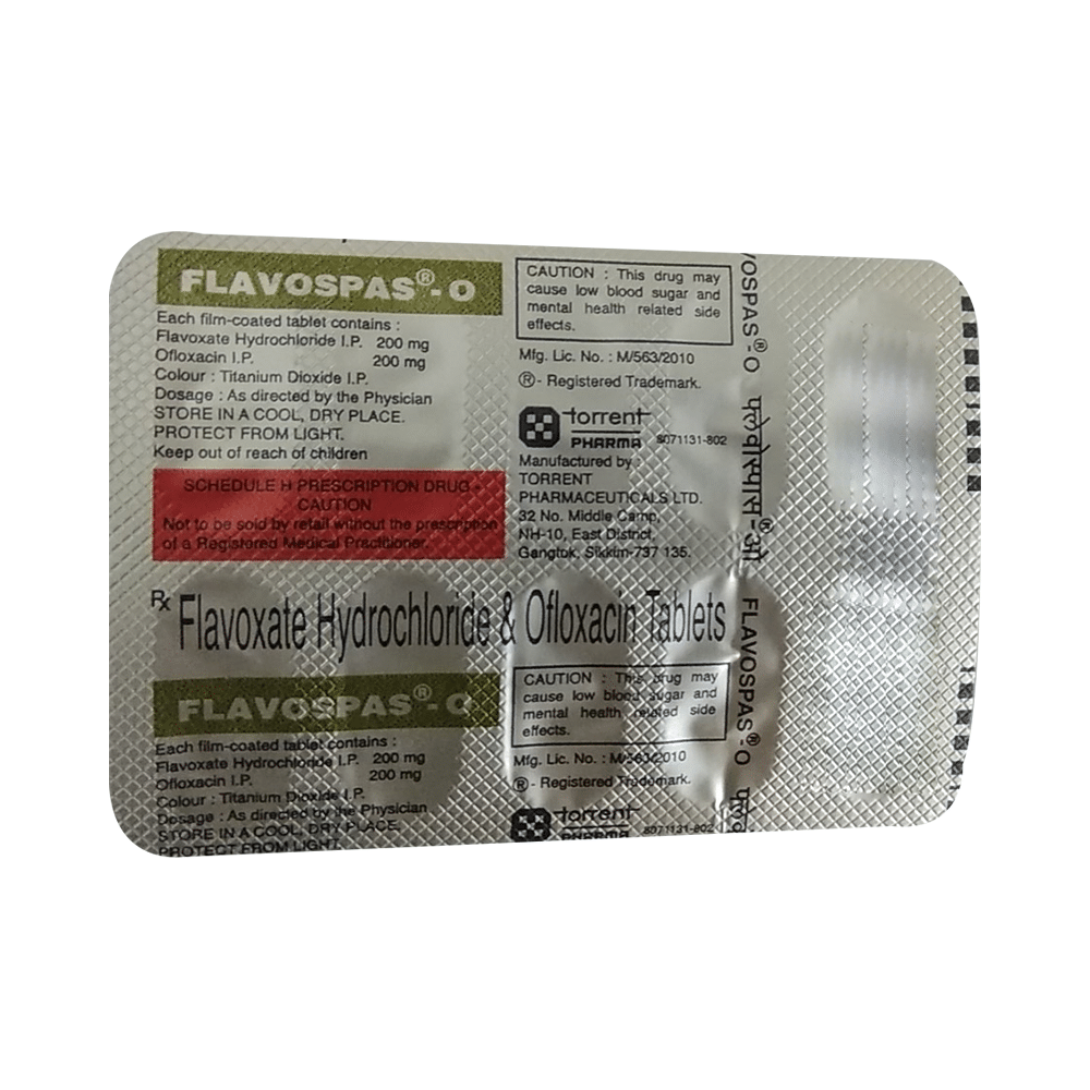 Flavospas O 200 mg/200 mg Tablet - Image 3