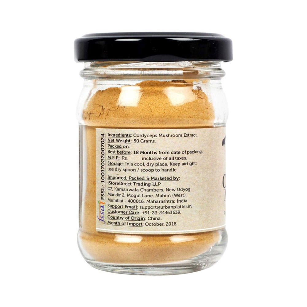 Urban Platter Cordyceps Mushroom Extract Powder - Image 2
