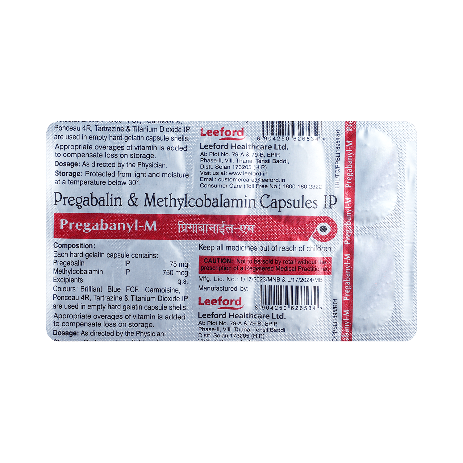 Pregabanyl-M Capsule - Image 5
