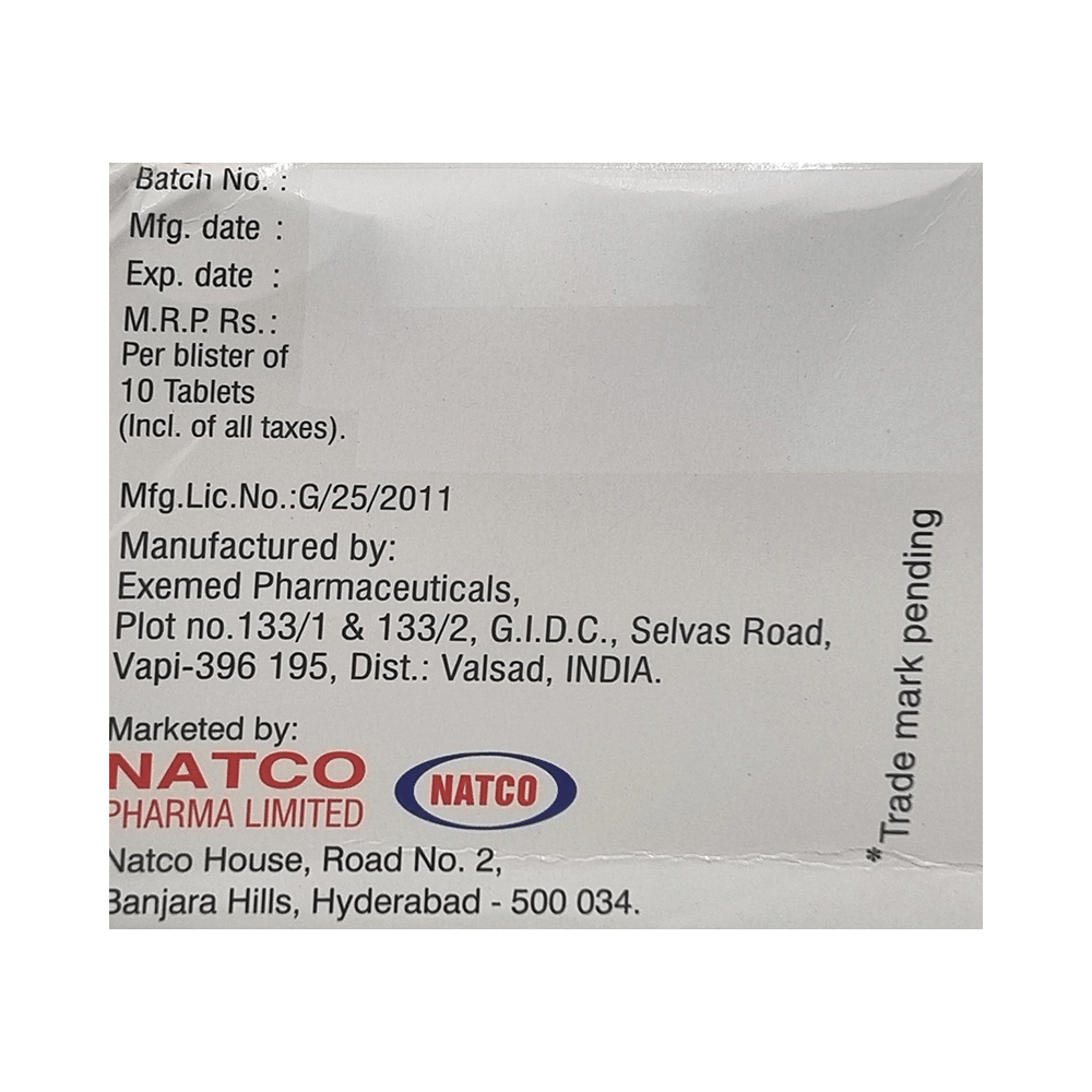 Vildanat-M 500 Tablet SR - Image 3