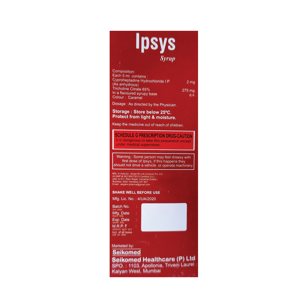 Ipsys Syrup Pineapple Sugar Free - Image 2