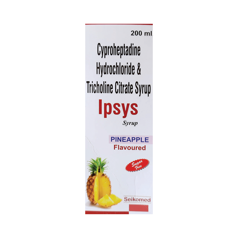 Ipsys Syrup Pineapple Sugar Free - Image 1
