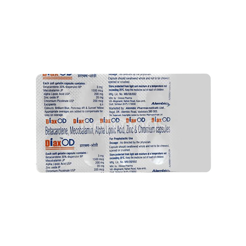 Diax OD Soft Gelatin Capsule - Image 2